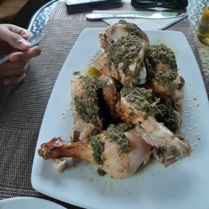 3/4 de pollo finas hierbas