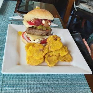 hamburguesa vieja especial