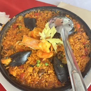 Paella para dos personas