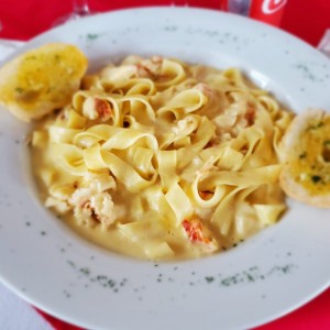 Fettuccine con Langosta