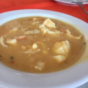 crema de langosta