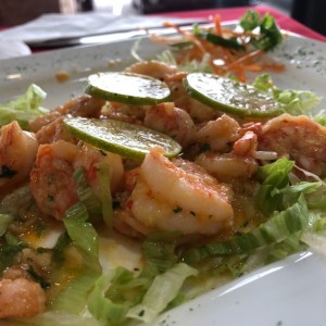 camarones al ajillo