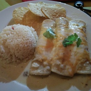 Enchiladas de carne 