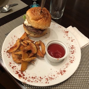 Hamburguesa de cordero