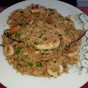 Arroz con mariscos