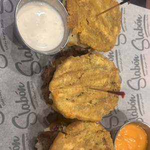 Trilogia patacon burguer