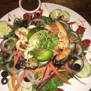 Ensalada de mariscos