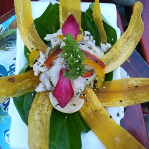 Ceviche de pescado