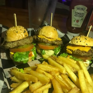 mini burgers