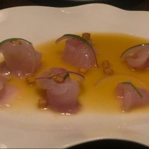 Tiradito de Pargo