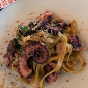 Pasta y Pulpo