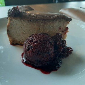 Cheesecake de guineo 