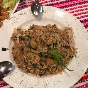 Arroz Chaufa de Mariscos