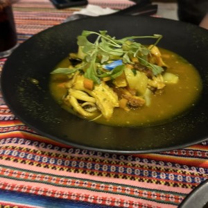 Cau cau de Mariscos