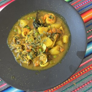 Cau cau de Mariscos