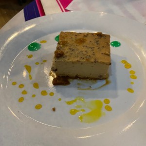 Flan de la casa