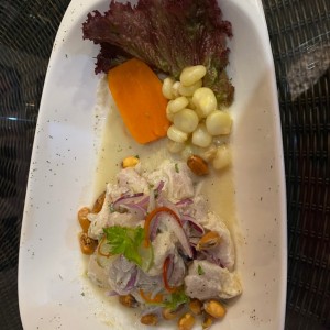 Ceviche de corvina