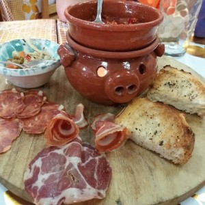 Antipasto italiano (ES MAS GRANDE...ES COMO 1/4 DEL PLATO)