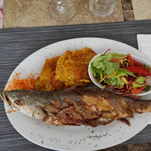 Pescado frito