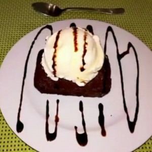 Postre Brownie