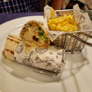 Wrap de pollo