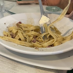 Fetuccinni Carbonara