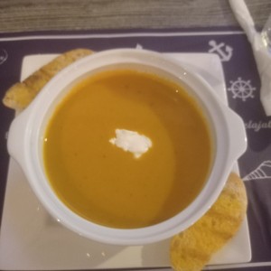 sopa de zapallo 