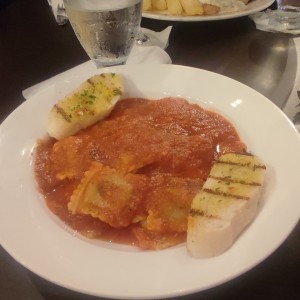 raviolis de hongos