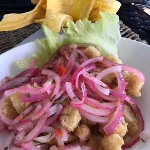 Ceviche frito