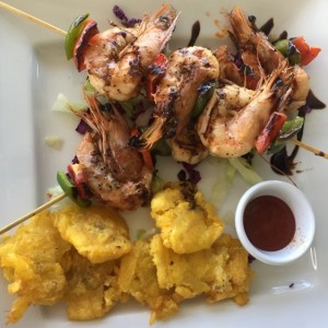 Brocheta de Langostinos