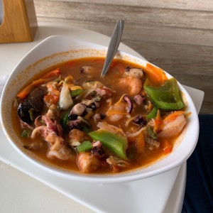 Sopa de mariscos