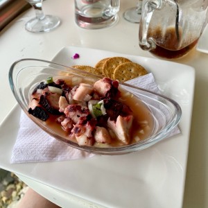 Ceviche de pulpo