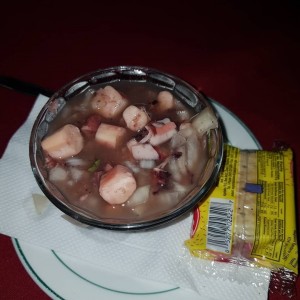 ceviche de pulpo