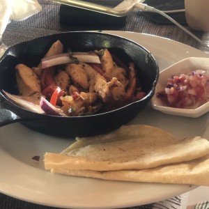 Fajitas de pollo