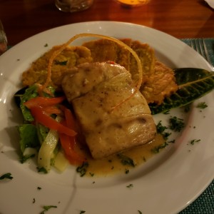 pescado en salsa de coco