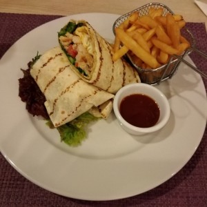 Wrap de pollo