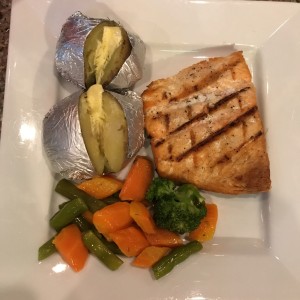 salmon al grill