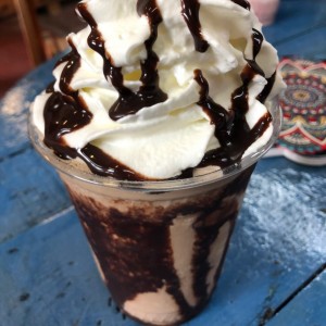 Frappe con sirope de Chocolate