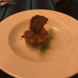 tartar de atun azul