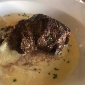 Filete en salsa de gorgonzola