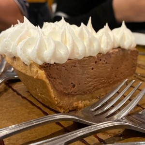 Pie de chocolate