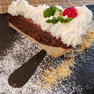 pie de chocolate