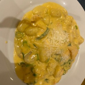 Gnocci de salmon