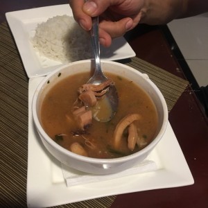 sopa de mariscos