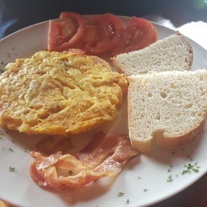 desayuno tortilla de huevo 