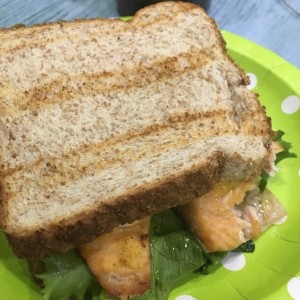 Emparedado de Salmon 