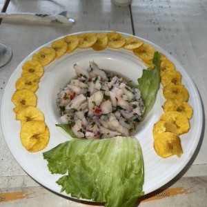 Ceviche de corvina