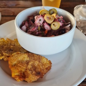 Ceviche de pulpo