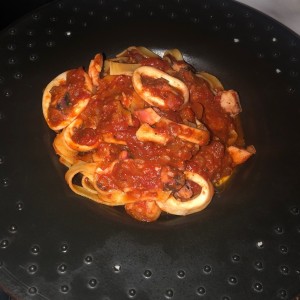 Pasta con mariscos