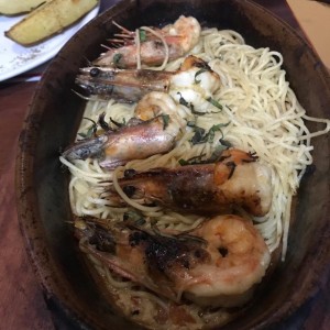 pasta con langostino